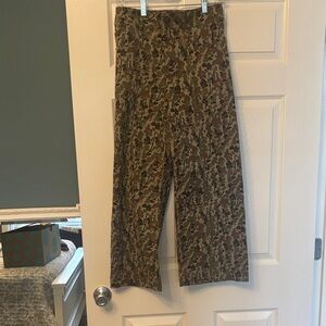 Pilcro Camouflage Patterned Pants